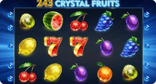 243 Crystal Fruits slot by Tom Horn Gaming