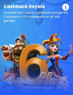 Cashback deal at 30Bet casino