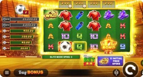 Soccer Storm Hold and Win slot from Kalamba Games