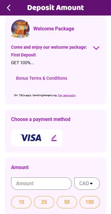 Get deposit bonus at Boo Casino 2