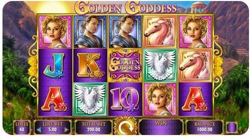 Golden Goddess by IGT is a high roller slot with high maximum stakes