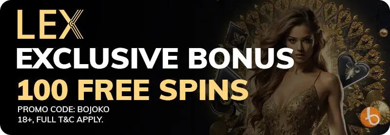 Lex Casino bonus banner