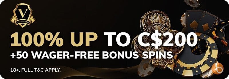 Vasy Casino welcome bonus