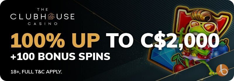 ClubHouse Casino welcome bonus