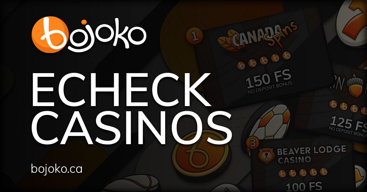 online casino with echeck