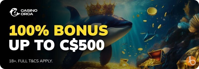 Casino Orca welcome bonus offer