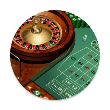 Online roulette table