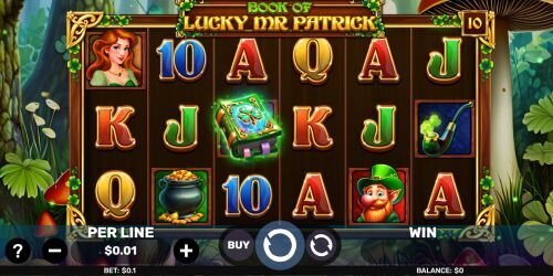 Book of Lucky Mr Patrick slot by Spinomenal