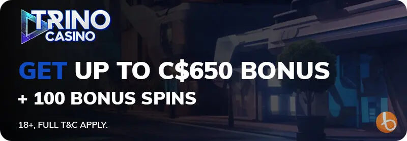 Trino Casino bonus banner
