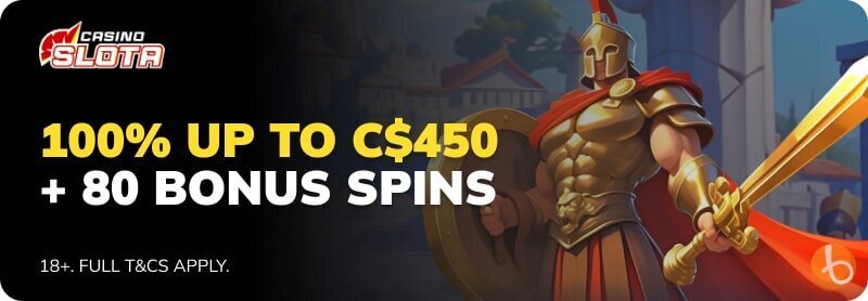 Slota Casino bonus banner