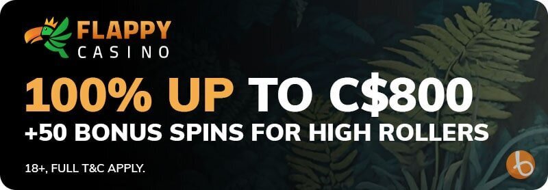 Flappy Casino welcome bonus