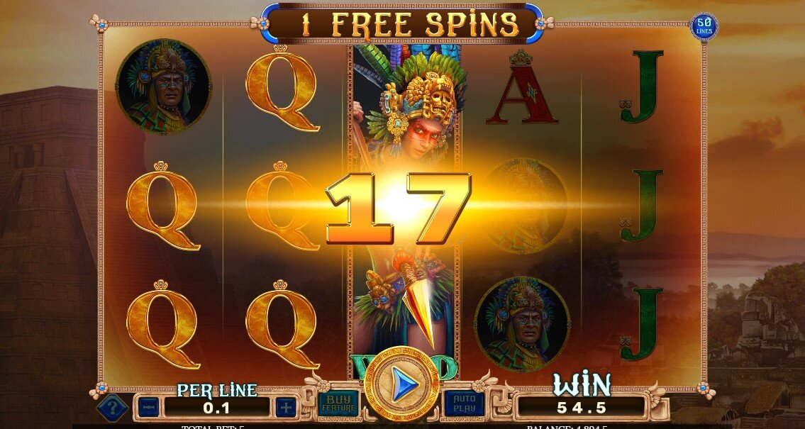 Aztec Spells bonus buy slots demo