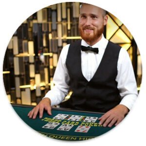 Live casino online game