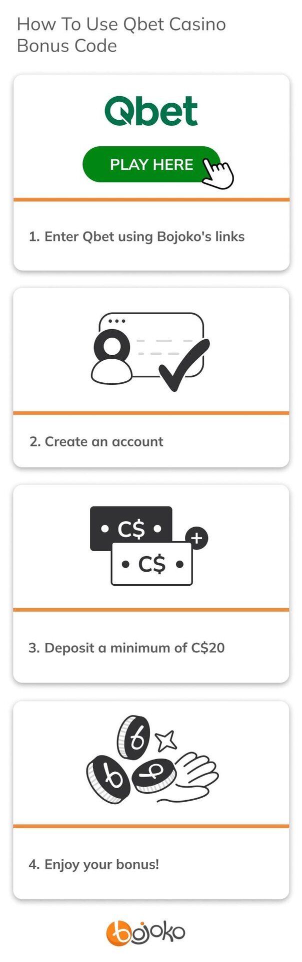 How to use Qbet bonus code