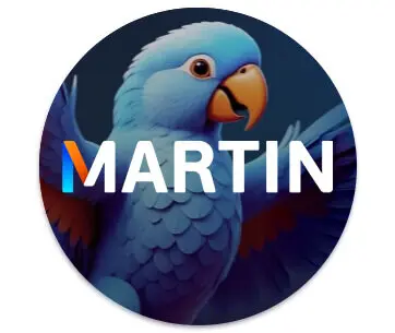Martin Casino rounded logo