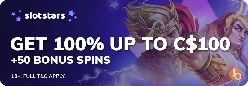 Slotstars welcome bonus offer
