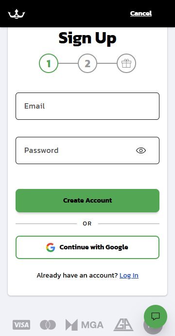 Royal Panda signup 2