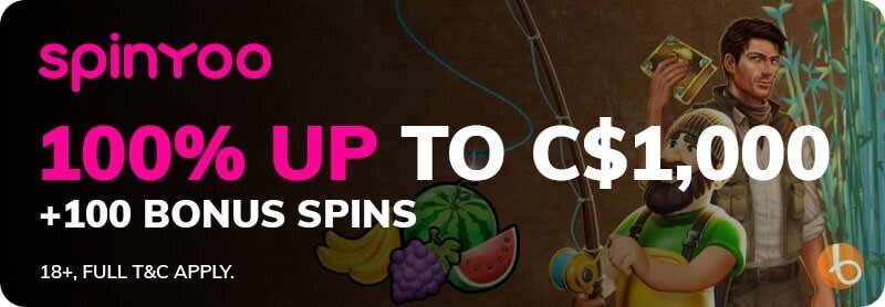 SpinYoo Casino welcome bonus