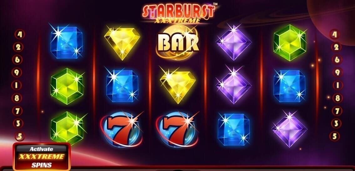 Starburst XXXtreme bonus buy slots demo