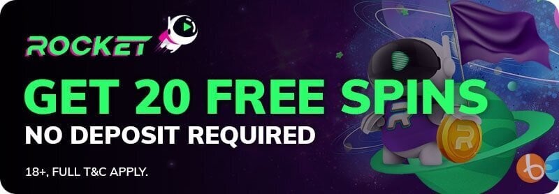 Casino Rocket free spin offer