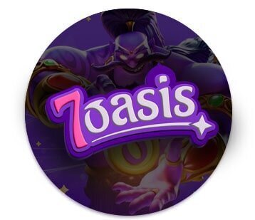7Oasis casino logo circle