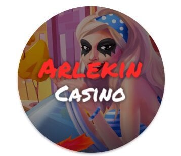 Arlekin Casino round logo