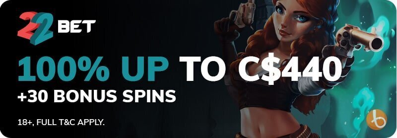 22Bet welcome bonus offer