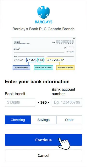 Finalize the payment