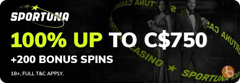 Sportuna Casino bonus offer