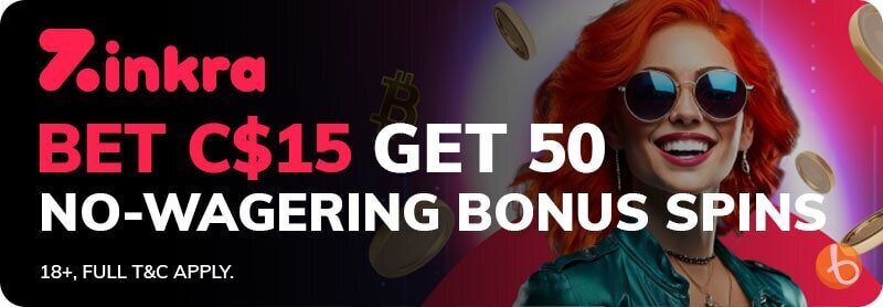 Zinkra first deposit bonus offer