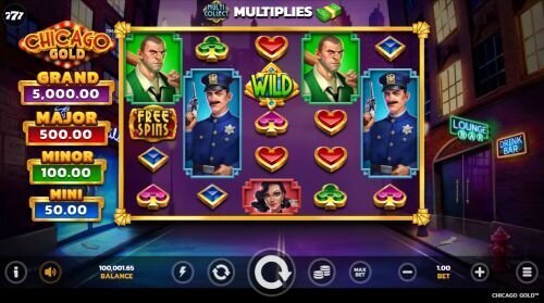 Chicago Gold slot by PearFiction Studios