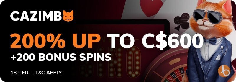 Cazimbo welcome bonus