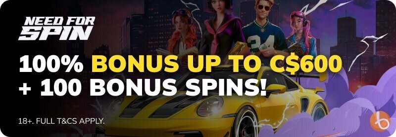 Need For Spin bonus banner