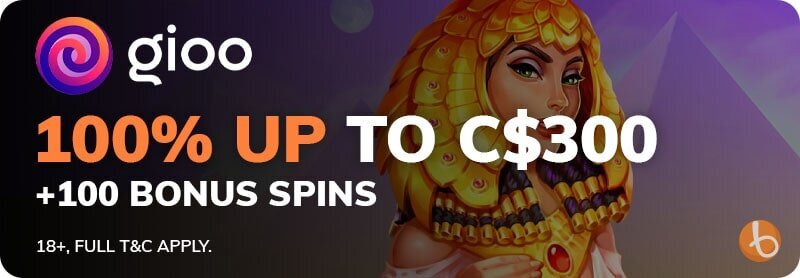 Gioo Casino welcome bonus