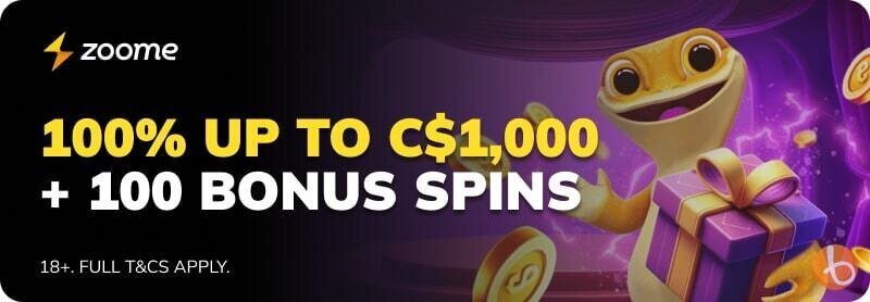 Zoome Casino bonus