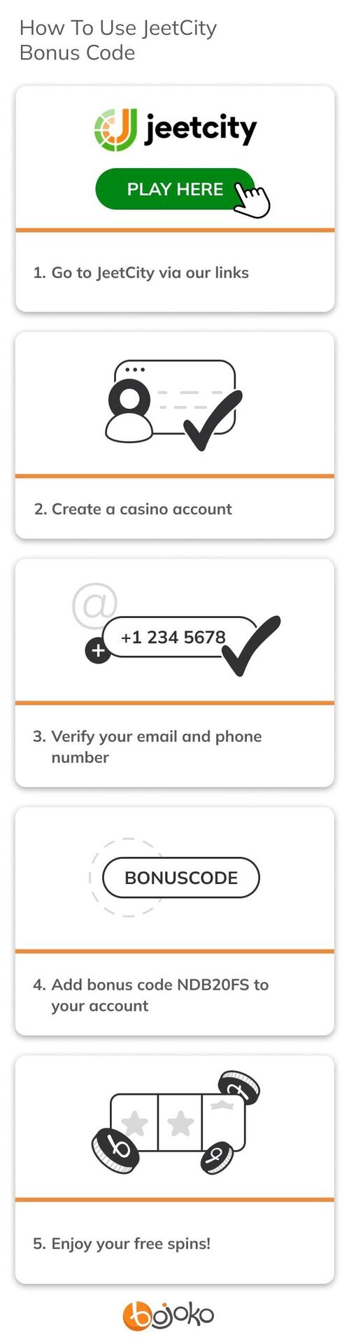 How to use the JeetCity bonus code