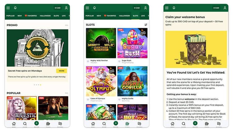 Mason Slots on iPhone