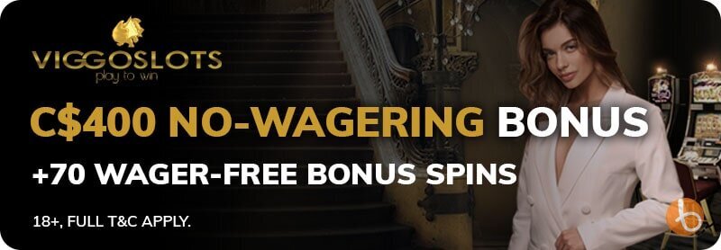 Viggoslots Casino welcome bonus offer