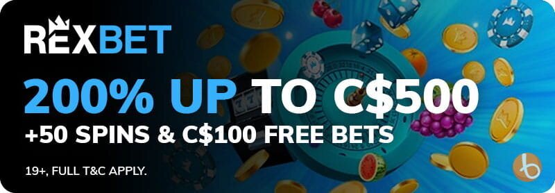 Rexbet welcome bonus