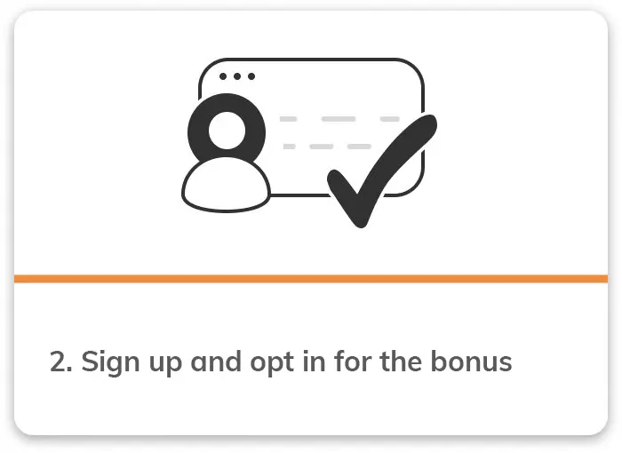 Step 2 sign up and opt-in