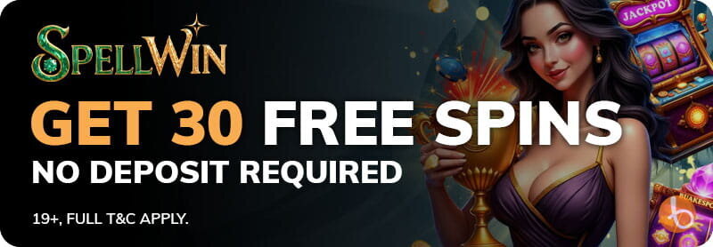 Bonus banner for SpellWin Casino
