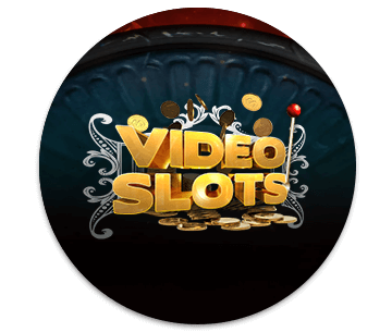 Videoslots casino logo circle