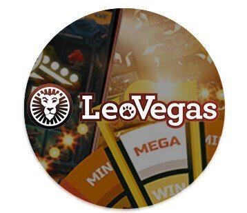 LeoVegas Casino circle logo