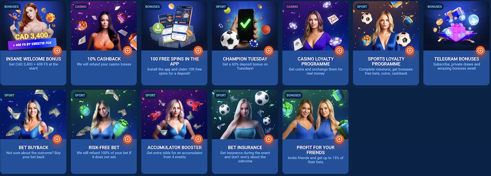 Casino promotions at MostBet