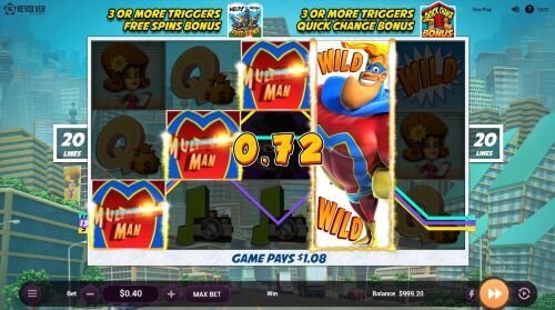 Multiplier Man slot screenshot
