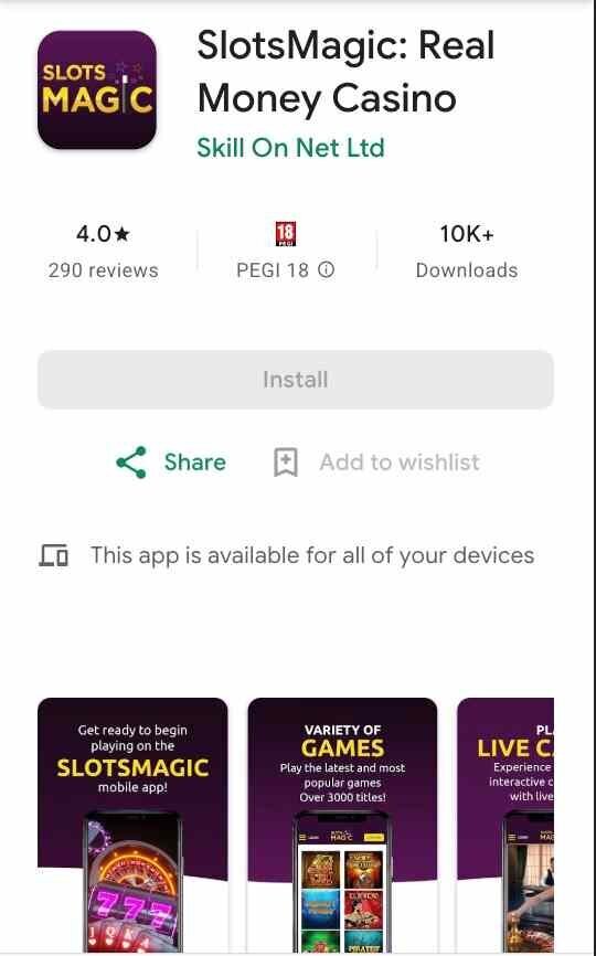 SlotsMagic app