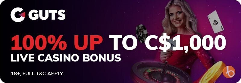 Guts Casino welcome offer