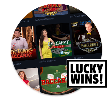 LuckyWins is a good baccarat casino