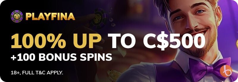 Playfina welcome bonus