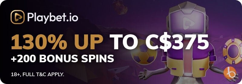 Playbet.io bonus offer